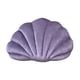 thumbnail image 2 of Almohada decorativa de concha marina hecha a mano con forma de concha, cojín para silla de escritorio, para leer, sala de estar, ropa de cama, regalo Lila, 2 of 8