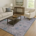 thumbnail image 7 of Addison Rugs Mayfield Premium Machine Washable Traditional Arabesque Lavender Rectangle Rug, 10' x 14', 7 of 7