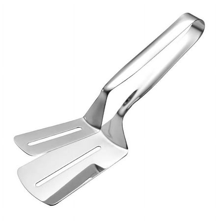 Stainless Steel Steak Clamp Food Clip – Multi-Functional Tongs for Bread Meat Grill Fish BBQ and Kitchen Cookware Utensil