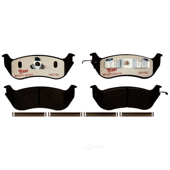 Raybestos EHT674AH Enhanced Technology Friction Pads Brake Pad Set Fits select: 1996-2002 MERCURY GRAND MARQUIS, 1996-2002 FORD CROWN VICTORIA