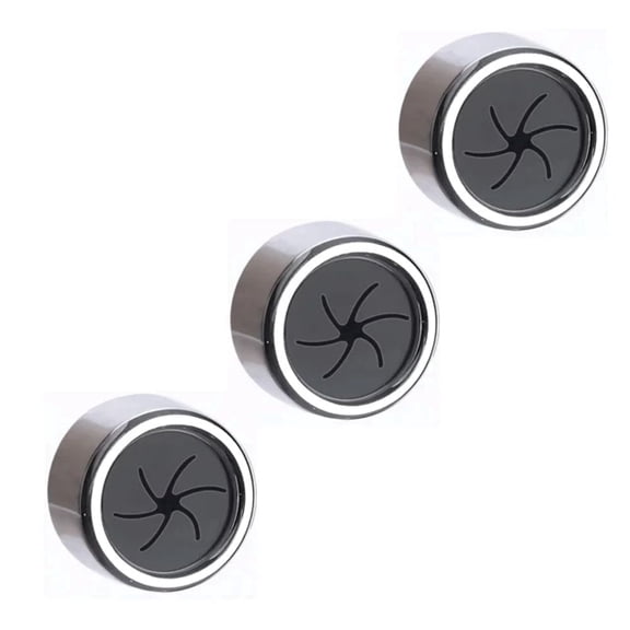 COREBAY 3-Pack Adhesive Wall Hooks, Round Kitchen & Bath Towel Holders, No Drill Mount