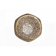 ET3403-18 Side Gold Modern Table - Contemporary Elegance