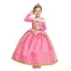 thumbnail image 4 of Disney disfraz de princesa Aurora para niños y niñas, traje de fiesta de cumpleaños de lujo con apliques, vestido de baile, disfraz de Halloween, 4 of 5