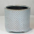 thumbnail image 1 of Light Blue Footed Planter, 1 of 1