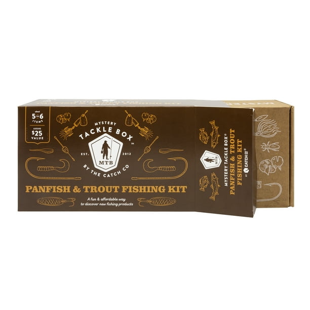 Mystery Tackle Box Fishing Lure Kit Panfish, Trout Regular