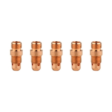 

Stubby Collet Body for TIG Welding Torches 17/18/26 - 1/8 (3.2mm) - Model: 4CB018 - (5 PACK)