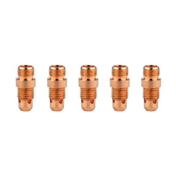 Stubby Collet Body for TIG Welding Torches 17/18/26 - .020" (0.5mm) - Model: 4CB020 - (5 PACK)