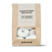 Freshness Guaranteed Mini Powdered Sugar Donut, 4 oz, 8 Count