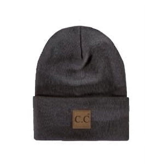 CC Dark Grey Everyday Beanie Unisex Adult, Kid and Baby Sizes