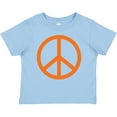 thumbnail image 3 of Inktastic Funky Orange Peace Sign Boys or Girls Baby T-Shirt, 3 of 5