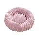 thumbnail image 1 of Cama relajante para perros con base antideslizante, redonda y de felpa, para gatos, perros pequeños y gatitos. Violeta 60cm, 1 of 9