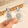 thumbnail image 6 of 12 Types Of Glass Holy Water Jesus Bottle Religious Cross Bottle Christian Virgin Sculpture Bottle Refillable Holy Water Bottle, 6 of 16