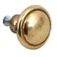 thumbnail image 1 of Amerock 848LB 1.37 Po Bouton Rond pour Armoire, Laiton Bruni, 1 of 1