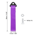 thumbnail image 3 of Unique Bargains Red Universal Vehicle Replacement Towing Hook Bumper Trailer Belt Strap, 3 of 6