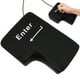 thumbnail image 1 of PTOOTP Almohada grande con tecla Enter y USB para aliviar el estrés en la oficina, ideal para la siesta del mediodía, juguete de ventilación (negro), 1 of 8