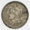 thumbnail image 2 of 1865-1876 Níquel Tres Cent Pieza G/VG REEDERSONG REEDERSONG, 2 of 2