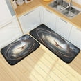 thumbnail image 7 of Coolnut Kitchen Rugs 2 Piece Waterproof Non Slip Kitchen Mat Heaven Cloud Bird Kitchen Rug Set for Sink Office Kitchen Cafe, 19.7"x47.2"+19.7"x27.6" Home Decor Gifts, 7 of 7