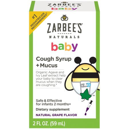 Zarbee's Cough Syrup and Mucus Reducer - Baby - 2 (What's The Best Cough Medicine)