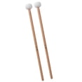 thumbnail image 3 of 2 Pcs Marteau Mallet Tambour Feutre Blanc Tambour Caisse Claire Accessoires d'Instruments de Musique, 3 of 10