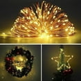thumbnail image 4 of 20/50/100/200 LED Lighting String USB Plug-in Fairy Lights with RF Remote Control Christmas Party Wedding Garden Home Decoration Warm White 10m 100LED, 4 of 10