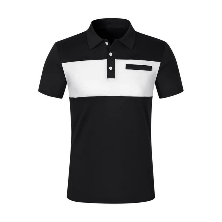 JUMESGU Men's Polo Shirts Short Sleeve Men's Performance Polo