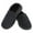 Black, variant on Microterry Jake Closed-Back Slippers (Men)