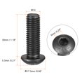 thumbnail image 2 of Unique Bargains M10x30mm Hex Socket Button Head Cap Bolts Screws Alloy Steel Black 10 Pack, 2 of 5