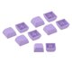 thumbnail image 1 of 10 piezas de teclas gruesas PBT reemplazo de para juegos para Mechanical Púrpura perfke Teclas de teclado, 1 of 9