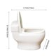 thumbnail image 3 of Personalized Toilet-Style Succulents Pots Desktop Plants White Porcelain Pots European-Style Balcony Planting Small Flower Pots, 3 of 6