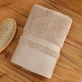 thumbnail image 4 of 1Pcs Home Cotton Bath Towel,Ultra Absorbent Compact Quick Dry & Lightweight Towel, Ideal for Gym Travel Camp Pool, 4 of 7