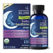 Mommy's Bliss Organic Baby Bedtime Drops, Melatonin Free, Age 4 Month and Older, 2 fl oz, Over-the-Counter Medicines