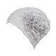 thumbnail image 4 of Turbante transpirable, suave, para dormir, con banda ancha, elástico, multiusos, holgado gris claro, 4 of 9