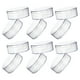 thumbnail image 2 of 12 cajas redondas transparentes para dulces con tapa, ideales para fiestas, bodas, como pequeños contenedores para guardar joyas, cuentas, manualidades y mini juguetes (8 cm)., 2 of 8