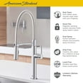 thumbnail image 2 of American Standard Studio S Semi Professional Pull-Down Kitchen Faucet with Spring Spout in Stainless Steel, 2 of 8