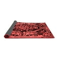 thumbnail image 2 of Ahgly Company Indoor Square Medallion Red French Area Rugs, 8' Square, 2 of 4