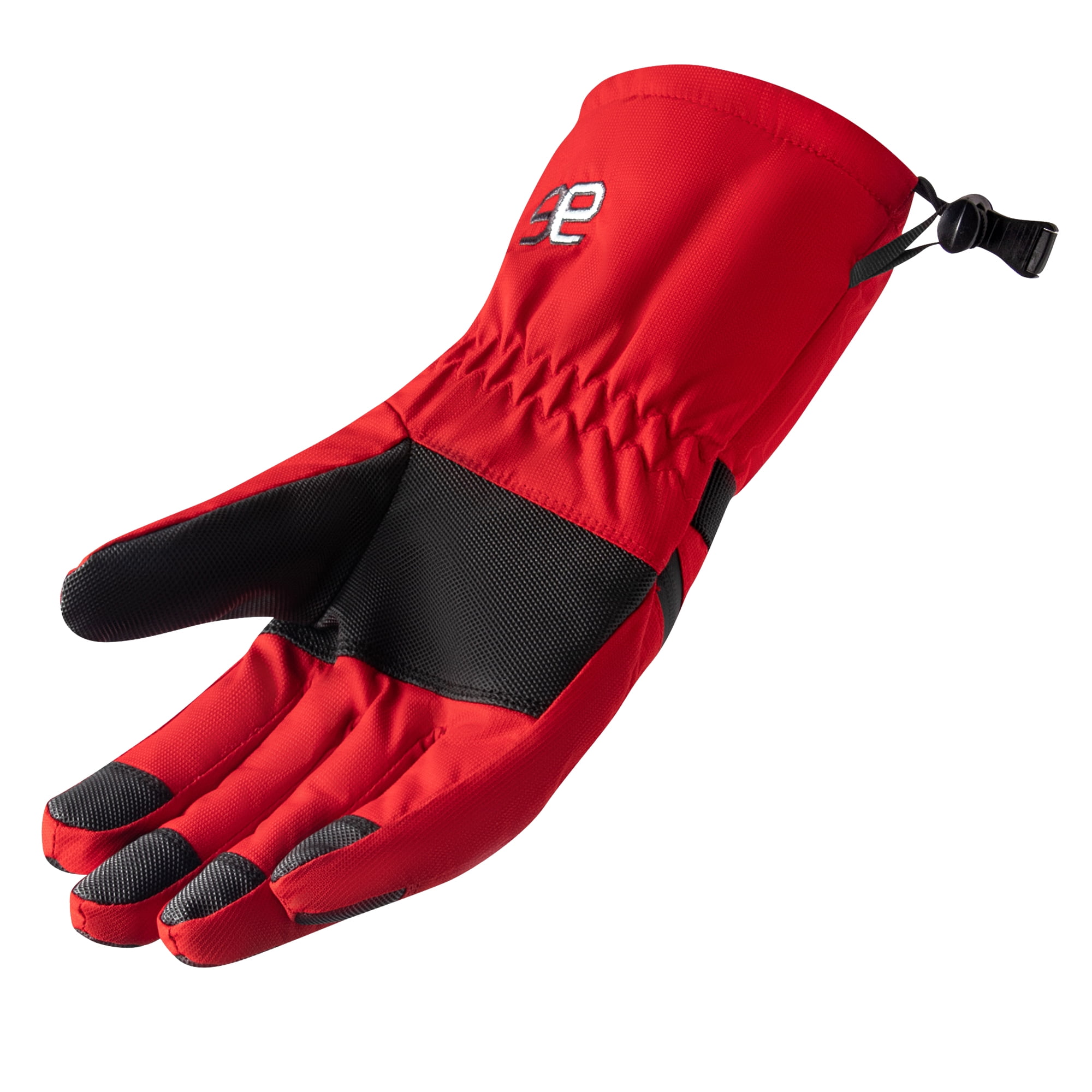 Arctix Insulated Waterproof Snowboard, Downhill Ski Gloves for Women, XL Red