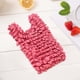 thumbnail image 5 of Bolsa de compras elástica telescópica para mujer | Bolsa plisada de gran tamaño y gran capacidad | Gasa ecológica sin arrugas | Organizador de comestibles reutilizable | Bolso plegable de moda, 5 of 6