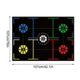 thumbnail image 3 of SLYNSHome Basketball Training Mat Mute Rubber Basketball Footstep Mat Non-Slip Basketball Training System For Home Kids Training, 3 of 4