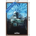 thumbnail image 3 of Star Wars: The Mandalorian Season 3 - Lightspeed Wall Poster, 22.375" x 34" Framed, 3 of 6
