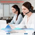 thumbnail image 3 of USB C headset with microphone for laptop phone, noise-canceling microphone headphones for computer, on-ear wired office call center headset for, 3 of 5
