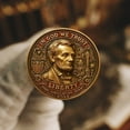 thumbnail image 4 of Final Cent Commemorative Keepsake Tribute Decorations, Nostalgic Historical Collectible Keepsake Ornaments, Retro Room Showcase Decoration, 1.6Inches, 4 of 9