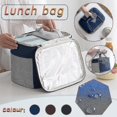 thumbnail image 3 of Reusable Thermal Insulated Cooler Bag (brown), 3 of 5