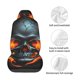 thumbnail image 4 of Balery Flame Metal Skull Funda de Asiento para Auto con Diseño - Cubierta Frontal Suave y Transpirable con Protector Antideslizante- 1 Unidad, 4 of 5