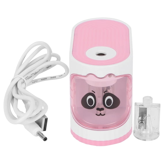 Xirurus Electric Pencil Sharpener, Cartoon Design, Auto‑Stop, Non‑Slip Base, Large Shavings Slot – Ideal for Students, Teachers & Artists