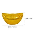 thumbnail image 5 of 12 piezas de adorno de escritorio de plástico de juguete de lingote de oro simulado para decoración (dorado), 5 of 5