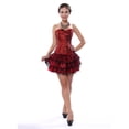 thumbnail image 2 of 2025 Women's Fun Control Shirt Chest Support Classicaltail Sweat Waist Nightclub Spicy Shaping Corset Body Building, 2 of 3