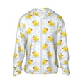 thumbnail image 1 of Fotbe Yellow Rubber Duck Chaqueta con Protección Solar UPF 50+ para Hombre y Mujer, Camisa con Capucha y Bolsillos-XX-Large, 1 of 7