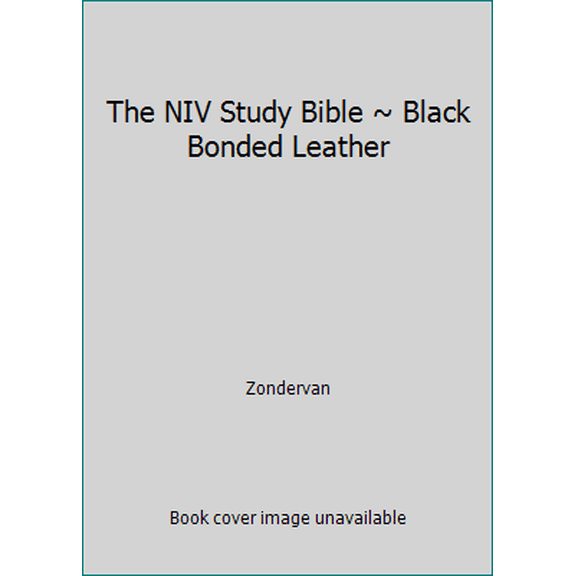 Pre-Owned The NIV Study Bible ~ Black Bonded Leather (Hardcover) 0310904978 9780310904977