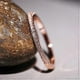 thumbnail image 4 of Elegante anillo de oro rosa para mujer con circonita cúbica, talla 7, 4 of 5