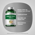 thumbnail image 4 of Ginger Root Capsules 1500mg | 200 Count |  Ginger Root Extract Supplement | Non-GMO, Gluten Free | by Piping Rock, 4 of 7